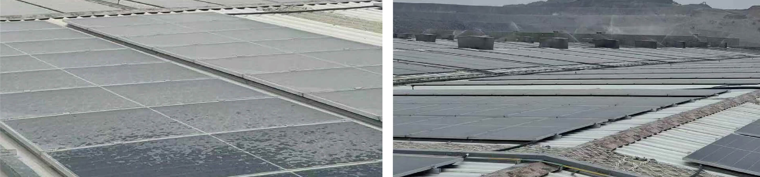 某采石场电站光伏项目现场